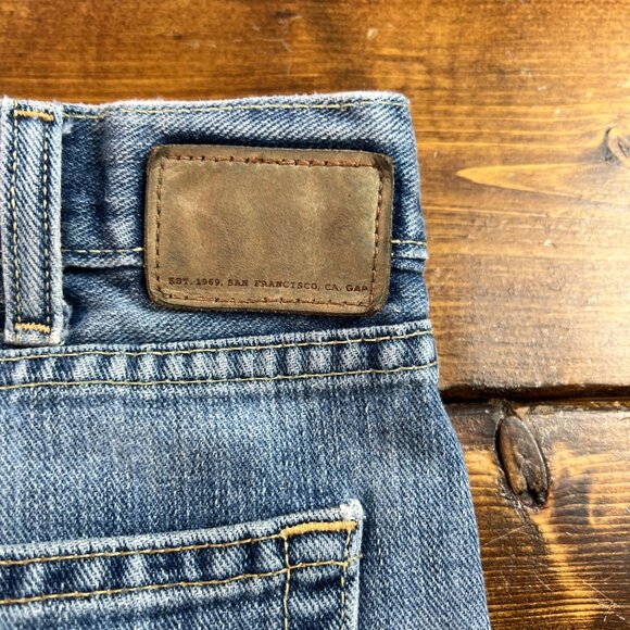 Gap Men's Relaxed Fit Boot Cut Jeans Light Wash Cotton Denim Size 36x29 - Picture 3 of 10